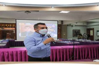 School President Dr. Felix C. Chavez, Jr. orients the Self-Survey Team regarding PACUCOA accreditation